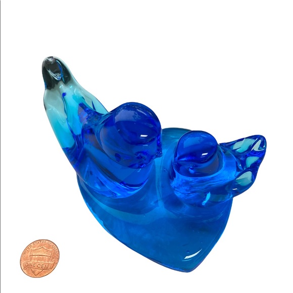 Parent / Child Blue Bird of Happiness - Leo Ward 1996 Terra Studios - Picture 7 of 11